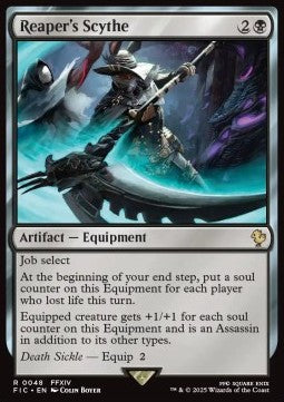 Reaper's Scythe - Commander: Magic: The Gathering - FINAL FANTASY (Rare) [FIC-48] - JotaCards - Tu Tienda de TCG