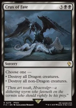 Crux of Fate - Commander: Magic: The Gathering - FINAL FANTASY (Rare) [FIC-275] - JotaCards - Tu Tienda de TCG