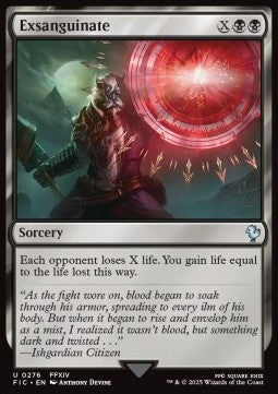 Exsanguinate - Commander: Magic: The Gathering - FINAL FANTASY (Uncommon) [FIC-276] - JotaCards - Tu Tienda de TCG