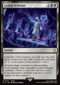 Lethal Scheme - Commander: Magic: The Gathering - FINAL FANTASY (Rare) [FIC-277] - JotaCards - Tu Tienda de TCG