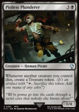 Pitiless Plunderer - Commander: Magic: The Gathering - FINAL FANTASY (Uncommon) [FIC-281] - JotaCards - Tu Tienda de TCG