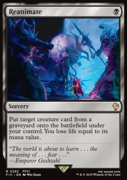 Reanimate - Commander: Magic: The Gathering - FINAL FANTASY (Rare) [FIC-282] - JotaCards - Tu Tienda de TCG