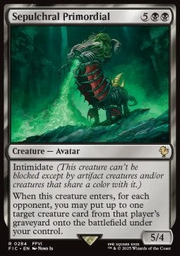 Sepulchral Primordial - Commander: Magic: The Gathering - FINAL FANTASY (Rare) [FIC-284] - JotaCards - Tu Tienda de TCG