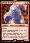 Umaro, Raging Yeti - Commander: Magic: The Gathering - FINAL FANTASY (Rare) [FIC-63] - JotaCards - Tu Tienda de TCG