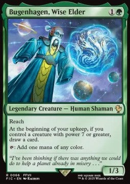 Bugenhagen, Wise Elder - Commander: Magic: The Gathering - FINAL FANTASY (Rare) [FIC-66] - JotaCards - Tu Tienda de TCG