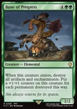 Bane of Progress - Commander: Magic: The Gathering - FINAL FANTASY (Rare) [FIC-299] - JotaCards - Tu Tienda de TCG