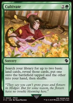 Cultivate - Commander: Magic: The Gathering - FINAL FANTASY (Common) [FIC-300] - JotaCards - Tu Tienda de TCG