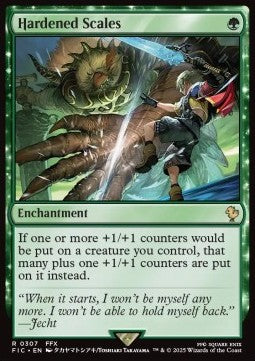 Hardened Scales - Commander: Magic: The Gathering - FINAL FANTASY (Rare) [FIC-307] - JotaCards - Tu Tienda de TCG