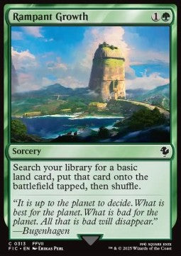 Rampant Growth - Commander: Magic: The Gathering - FINAL FANTASY (Common) [FIC-313] - JotaCards - Tu Tienda de TCG