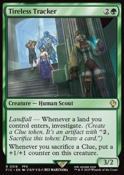 Tireless Tracker - Commander: Magic: The Gathering - FINAL FANTASY (Rare) [FIC-316] - JotaCards - Tu Tienda de TCG