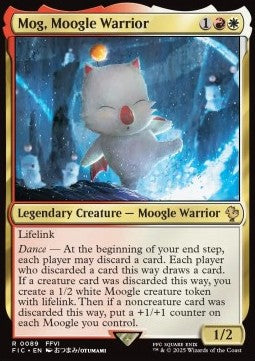 Mog, Moogle Warrior - Commander: Magic: The Gathering - FINAL FANTASY (Rare) [FIC-89] - JotaCards - Tu Tienda de TCG