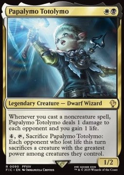 Papalymo Totolymo - Commander: Magic: The Gathering - FINAL FANTASY (Rare) [FIC-90] - JotaCards - Tu Tienda de TCG