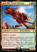 Red XIII, Proud Warrior - Commander: Magic: The Gathering - FINAL FANTASY (Rare) [FIC-91] - JotaCards - Tu Tienda de TCG