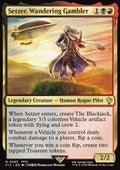 Setzer, Wandering Gambler - Commander: Magic: The Gathering - FINAL FANTASY (Rare) [FIC-93] - JotaCards - Tu Tienda de TCG