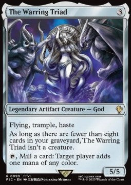 The Warring Triad - Commander: Magic: The Gathering - FINAL FANTASY (Rare) [FIC-99] - JotaCards - Tu Tienda de TCG