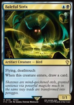 Baleful Strix - Commander: Magic: The Gathering - FINAL FANTASY (Rare) [FIC-318] - JotaCards - Tu Tienda de TCG