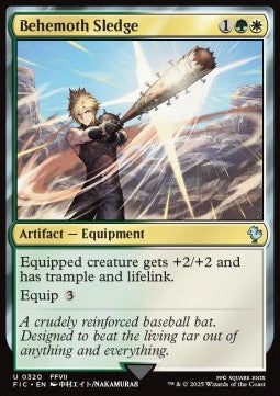 Behemoth Sledge - Commander: Magic: The Gathering - FINAL FANTASY (Uncommon) [FIC-320] - JotaCards - Tu Tienda de TCG
