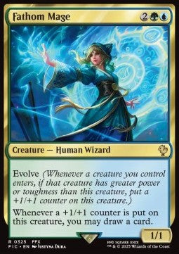 Fathom Mage - Commander: Magic: The Gathering - FINAL FANTASY (Rare) [FIC-325] - JotaCards - Tu Tienda de TCG