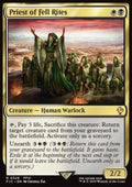 Priest of Fell Rites - Commander: Magic: The Gathering - FINAL FANTASY (Rare) [FIC-328] - JotaCards - Tu Tienda de TCG
