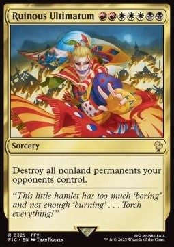Ruinous Ultimatum - Commander: Magic: The Gathering - FINAL FANTASY (Rare) [FIC-329] - JotaCards - Tu Tienda de TCG