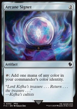 Arcane Signet (V.1) - Commander: Magic: The Gathering - FINAL FANTASY (Uncommon) [FIC-332] - JotaCards - Tu Tienda de TCG