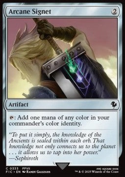 Arcane Signet (V.2) - Commander: Magic: The Gathering - FINAL FANTASY (Uncommon) [FIC-333] - JotaCards - Tu Tienda de TCG