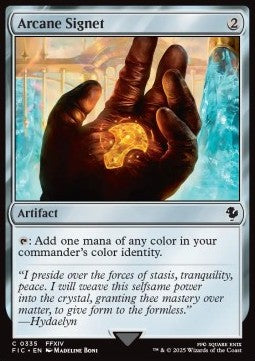 Arcane Signet (V.4) - Commander: Magic: The Gathering - FINAL FANTASY (Uncommon) [FIC-335] - JotaCards - Tu Tienda de TCG