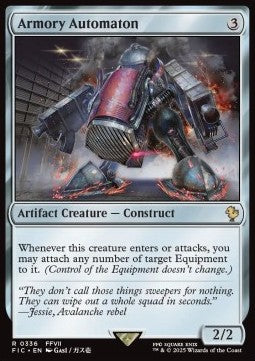 Armory Automaton - Commander: Magic: The Gathering - FINAL FANTASY (Rare) [FIC-336] - JotaCards - Tu Tienda de TCG
