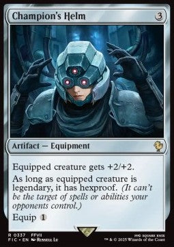 Champion's Helm - Commander: Magic: The Gathering - FINAL FANTASY (Rare) [FIC-337] - JotaCards - Tu Tienda de TCG