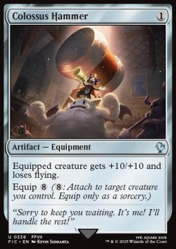 Colossus Hammer - Commander: Magic: The Gathering - FINAL FANTASY (Uncommon) [FIC-338] - JotaCards - Tu Tienda de TCG