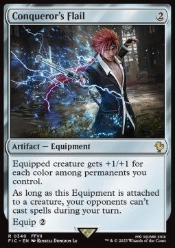 Conqueror's Flail - Commander: Magic: The Gathering - FINAL FANTASY (Rare) [FIC-340] - JotaCards - Tu Tienda de TCG