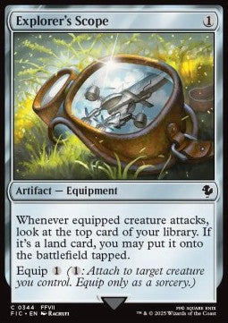 Explorer's Scope - Commander: Magic: The Gathering - FINAL FANTASY (Common) [FIC-344] - JotaCards - Tu Tienda de TCG