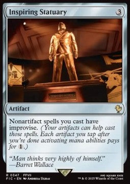 Inspiring Statuary - Commander: Magic: The Gathering - FINAL FANTASY (Rare) [FIC-347] - JotaCards - Tu Tienda de TCG