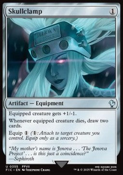 Skullclamp - Commander: Magic: The Gathering - FINAL FANTASY (Uncommon) [FIC-355] - JotaCards - Tu Tienda de TCG