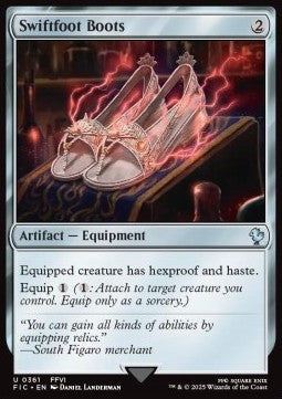 Swiftfoot Boots - Commander: Magic: The Gathering - FINAL FANTASY (Uncommon) [FIC-361] - JotaCards - Tu Tienda de TCG