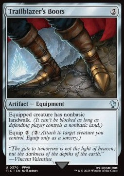 Trailblazer's Boots - Commander: Magic: The Gathering - FINAL FANTASY (Uncommon) [FIC-370] - JotaCards - Tu Tienda de TCG
