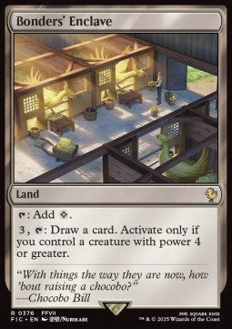 Bonders' Enclave - Commander: Magic: The Gathering - FINAL FANTASY (Rare) [FIC-376] - JotaCards - Tu Tienda de TCG