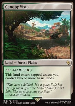 Canopy Vista - Commander: Magic: The Gathering - FINAL FANTASY (Rare) [FIC-378] - JotaCards - Tu Tienda de TCG