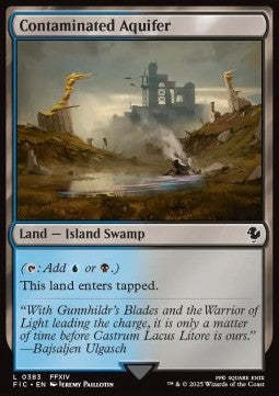 Contaminated Aquifer - Commander: Magic: The Gathering - FINAL FANTASY (Common) [FIC-383] - JotaCards - Tu Tienda de TCG