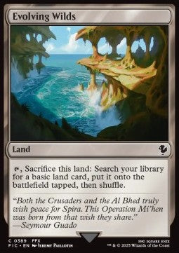 Evolving Wilds - Commander: Magic: The Gathering - FINAL FANTASY (Common) [FIC-389] - JotaCards - Tu Tienda de TCG
