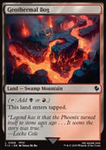 Geothermal Bog - Commander: Magic: The Gathering - FINAL FANTASY (Common) [FIC-399] - JotaCards - Tu Tienda de TCG
