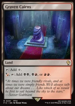 Graven Cairns - Commander: Magic: The Gathering - FINAL FANTASY (Rare) [FIC-401] - JotaCards - Tu Tienda de TCG