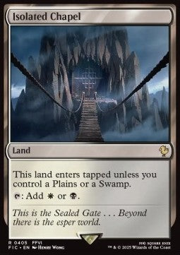 Isolated Chapel - Commander: Magic: The Gathering - FINAL FANTASY (Rare) [FIC-405] - JotaCards - Tu Tienda de TCG