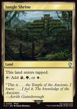 Jungle Shrine - Commander: Magic: The Gathering - FINAL FANTASY (Uncommon) [FIC-406] - JotaCards - Tu Tienda de TCG