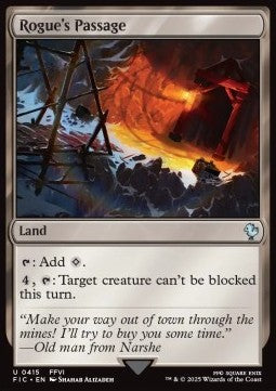 Rogue's Passage - Commander: Magic: The Gathering - FINAL FANTASY (Uncommon) [FIC-415] - JotaCards - Tu Tienda de TCG