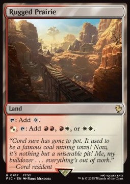 Rugged Prairie - Commander: Magic: The Gathering - FINAL FANTASY (Rare) [FIC-417] - JotaCards - Tu Tienda de TCG