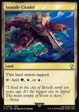 Seaside Citadel - Commander: Magic: The Gathering - FINAL FANTASY (Uncommon) [FIC-420] - JotaCards - Tu Tienda de TCG