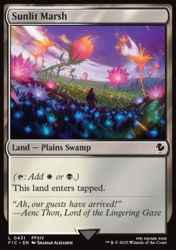 Sunlit Marsh - Commander: Magic: The Gathering - FINAL FANTASY (Common) [FIC-431] - JotaCards - Tu Tienda de TCG