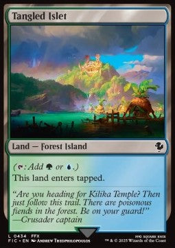 Tangled Islet - Commander: Magic: The Gathering - FINAL FANTASY (Common) [FIC-434] - JotaCards - Tu Tienda de TCG