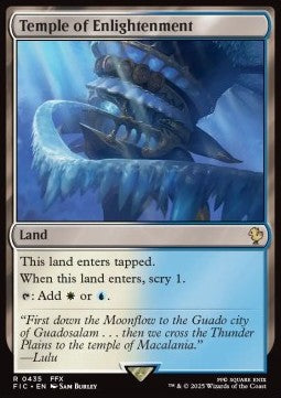 Temple of Enlightenment - Commander: Magic: The Gathering - FINAL FANTASY (Rare) [FIC-435] - JotaCards - Tu Tienda de TCG